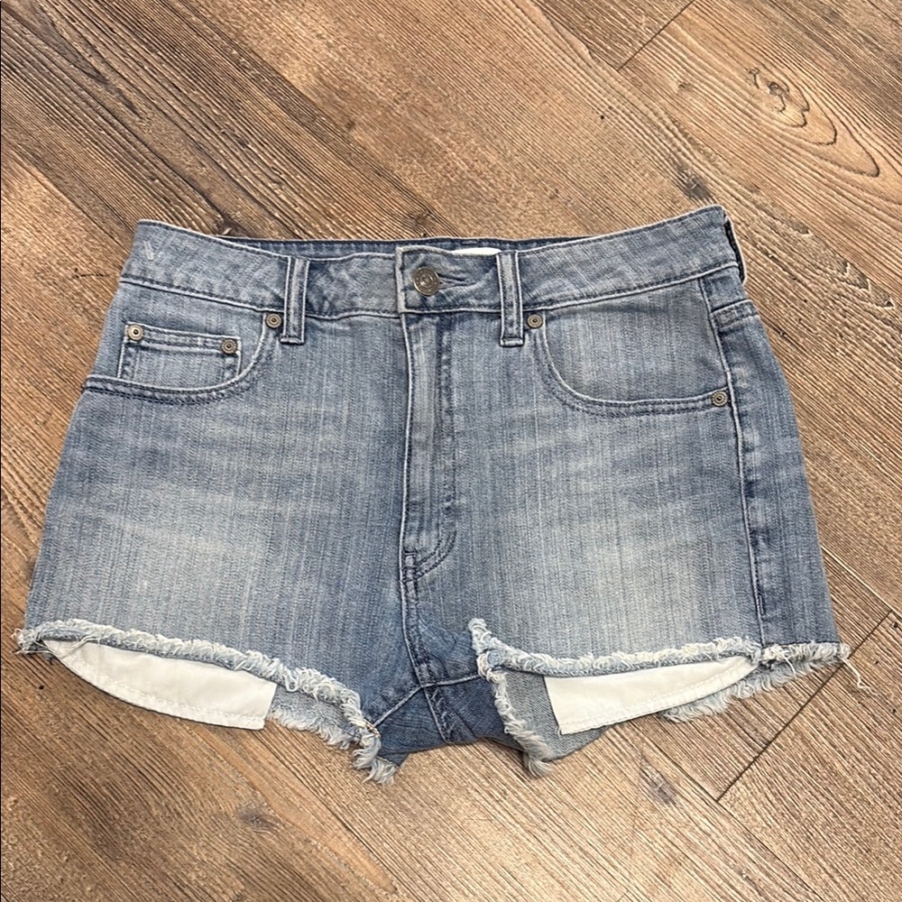 Talula Blue Jean Shorts Vintage Distressed Style